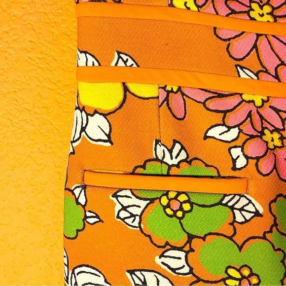 TORY BURCH Wallpaper Floral Twill Nadia Retro Mini Dress Nostalgic Vacation 4 - Picture 6 of 16